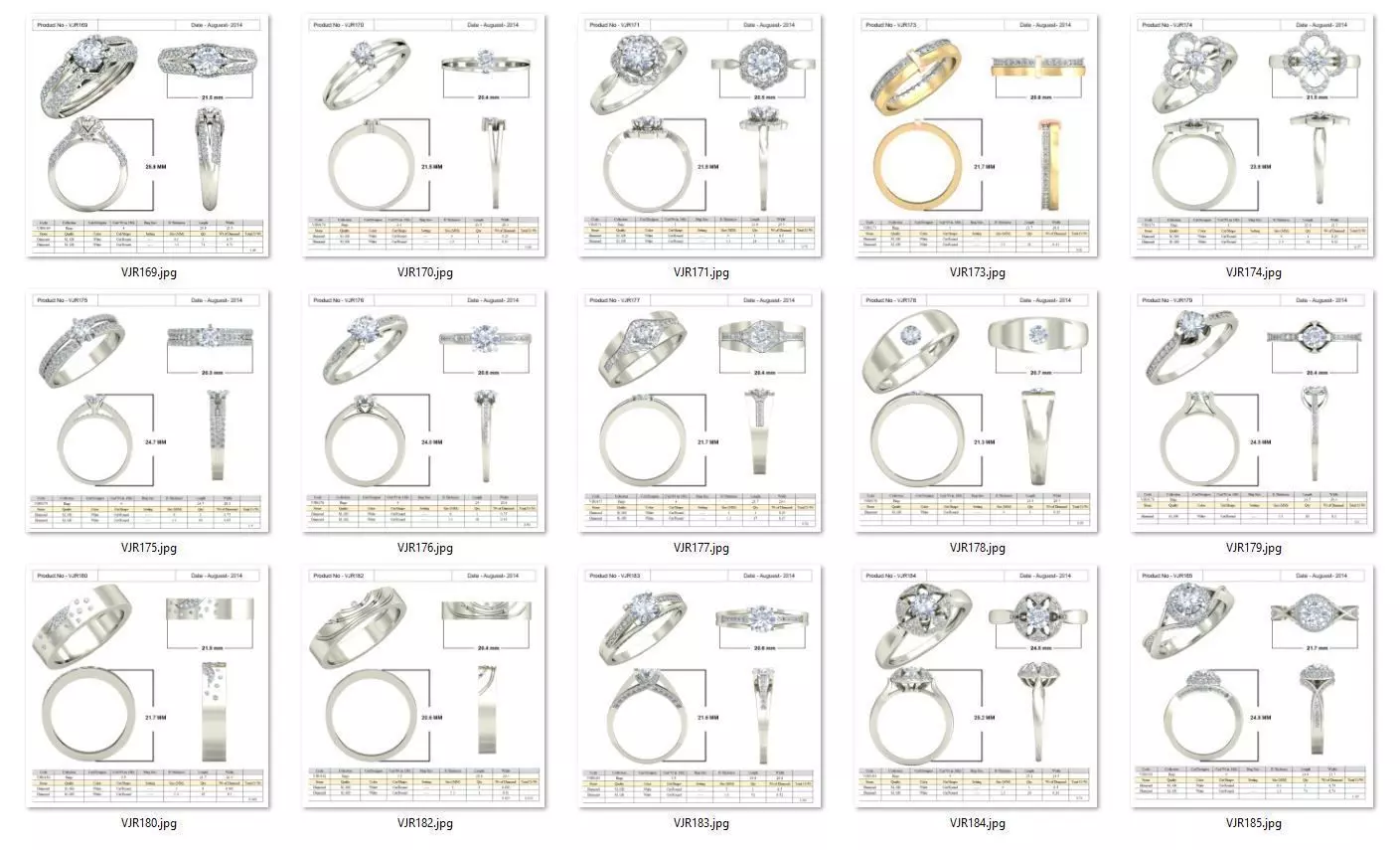 BULK-3DM-With Gems-RING 15 Files-16 3D print model_0