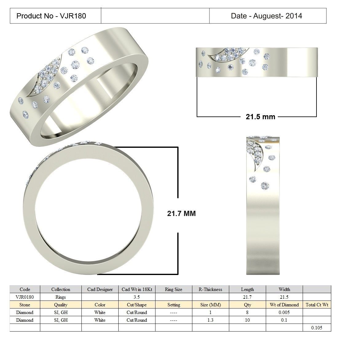 BULK-3DM-With Gems-RING 15 Files-16 3D print model_14