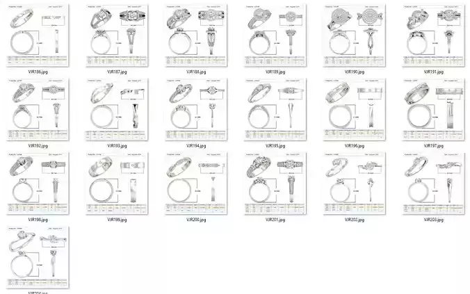 BULK-3DM-With Gems-RING 19 Files