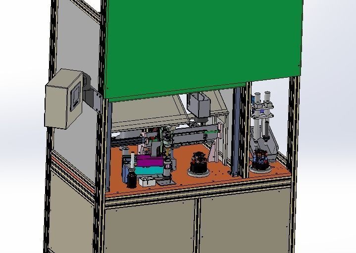 General assembly machine Free 3D model_1