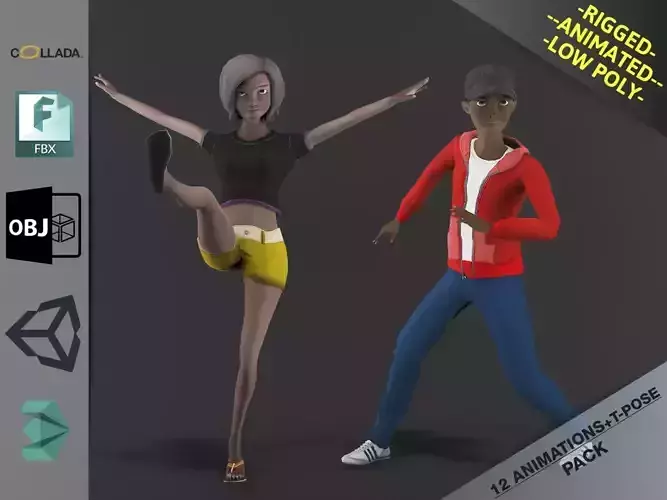 Cartoon Characters Pack2