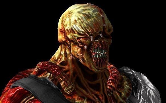 Nemesis man in armor Low-poly 3D model_10