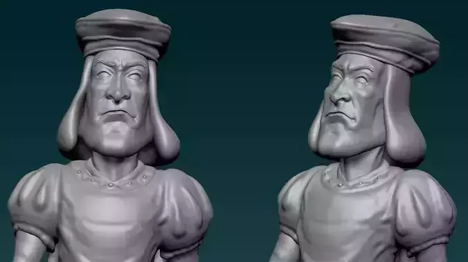 Lord Farquaad 3D Model