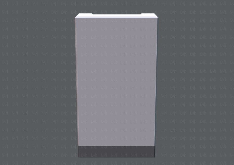  Ticket Cabinet Low-poly 3D model_6