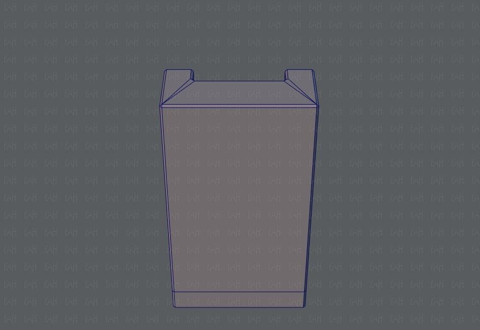  Ticket Cabinet Low-poly 3D model_45