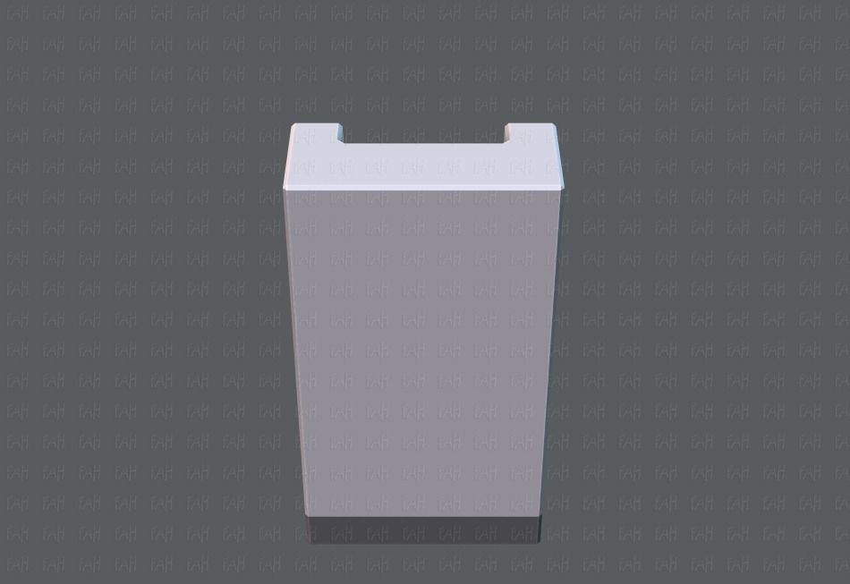  Ticket Cabinet Low-poly 3D model_37