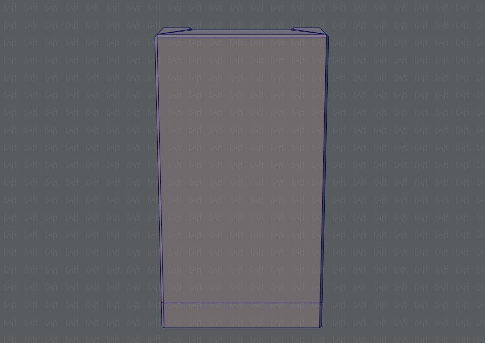  Ticket Cabinet Low-poly 3D model_22