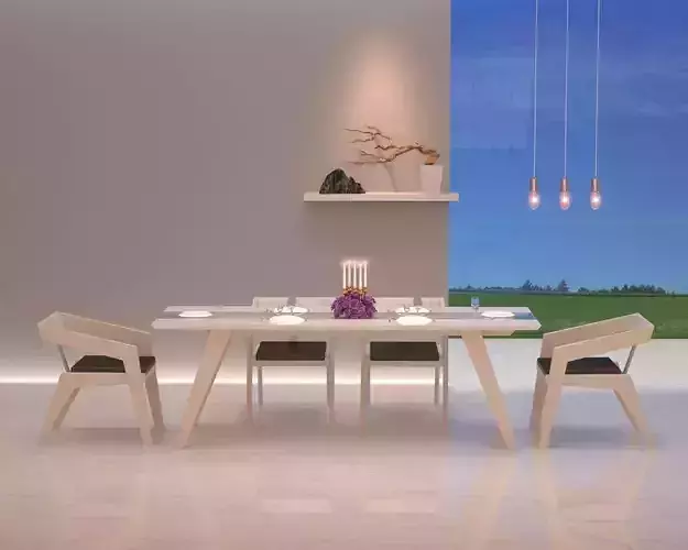  Tables Chairs Plants lamps Candle lights Potted plants  Bonsai