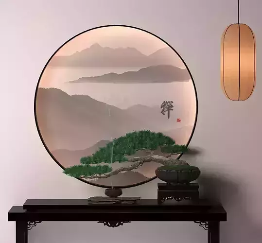 Article pine pine potted plants  Pine bonsai end terrace  end