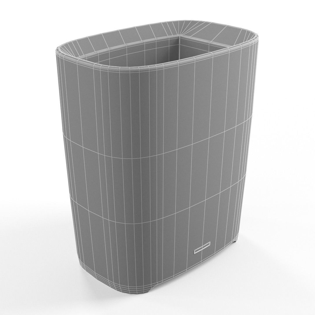 Concrete street elements 3D model_9