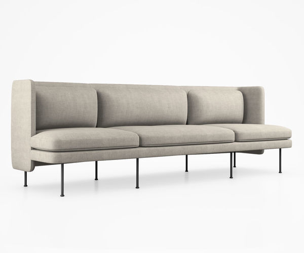 Bloke Sofa by Blu Dot 3D model