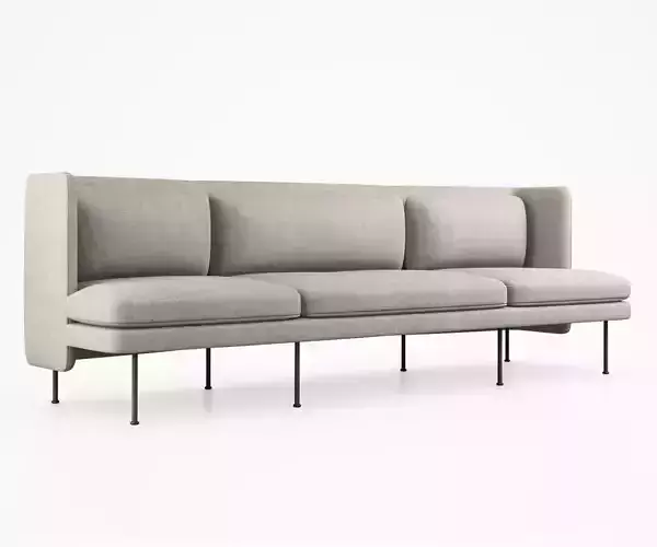 Bloke Sofa by Blu Dot 3D model