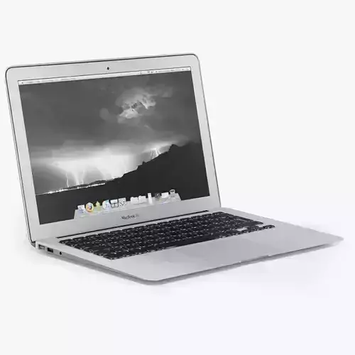 Apple MacBook Air 13 Low-Poly Low-poly 3D model
