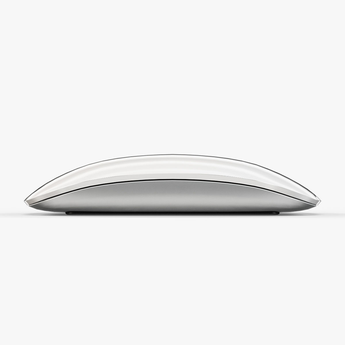 Apple Keyboard MB110 and Magic Mouse Low-poly 3D model_12