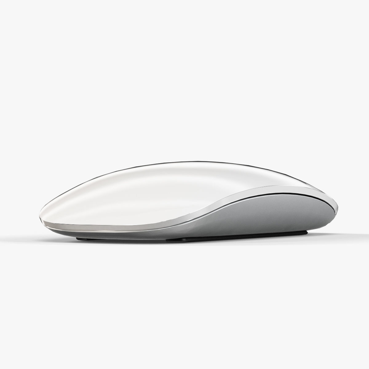 Apple Keyboard MB110 and Magic Mouse Low-poly 3D model_13