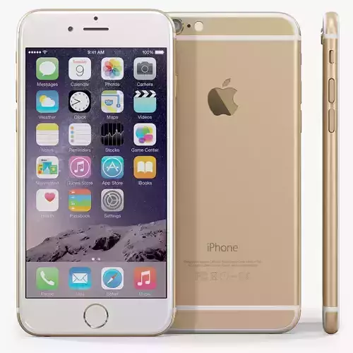 Apple iPhone 6 Low-poly 3D model