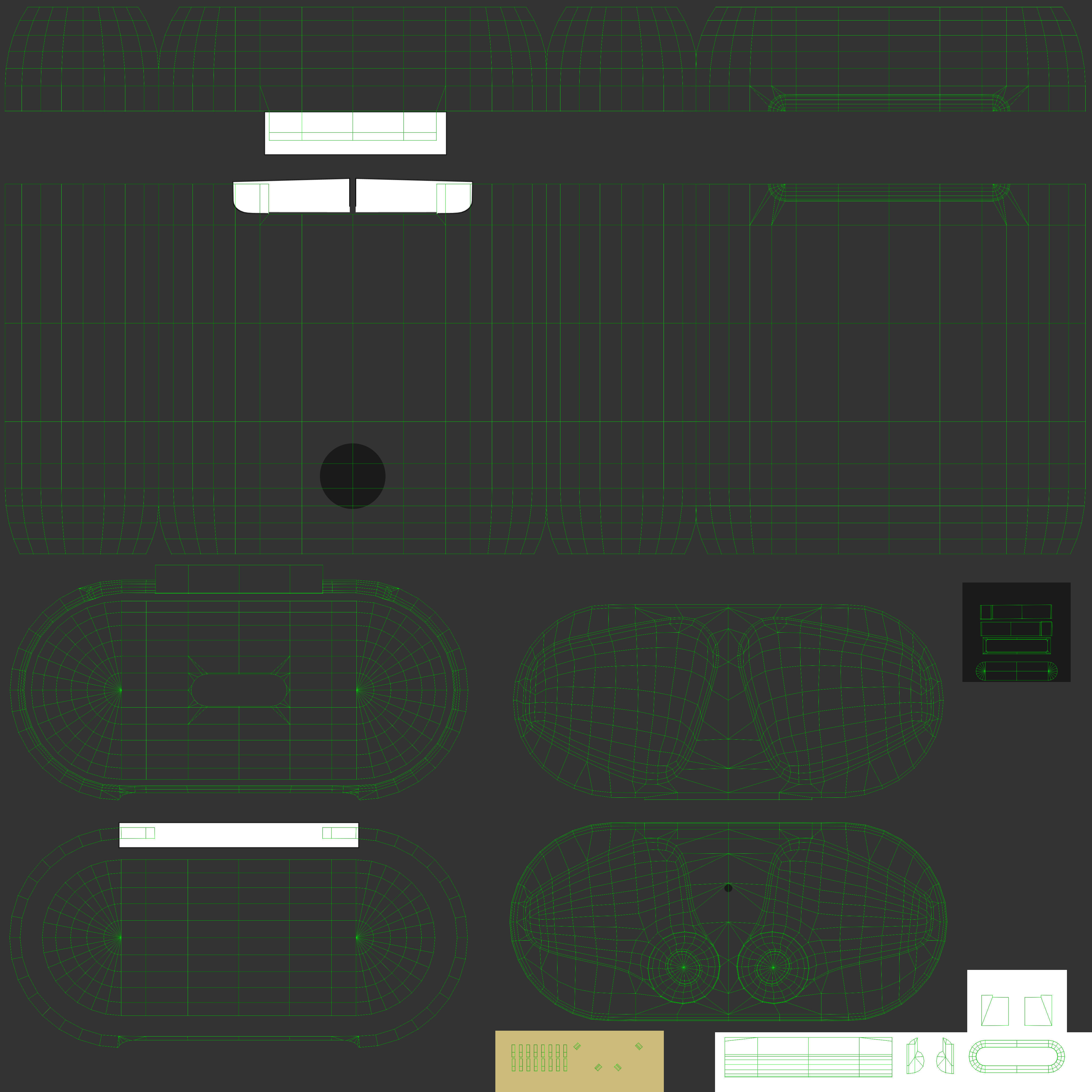 Apple AirPods wireless bluetooth earphones with Charging Case Low-poly 3D model_40