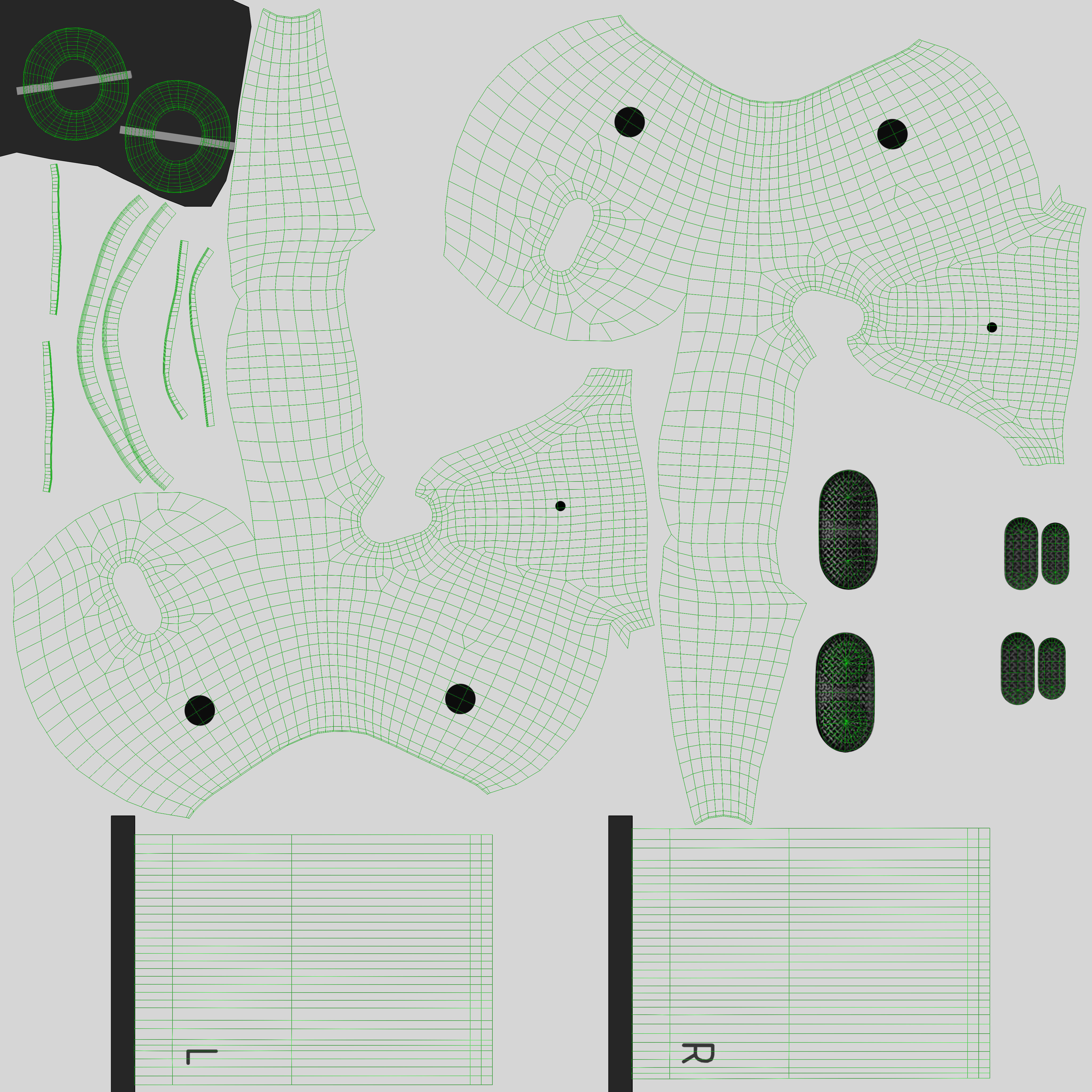 Apple AirPods wireless bluetooth earphones with Charging Case Low-poly 3D model_39