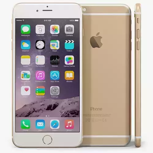 Apple iPhone 6 Plus Low-poly 3D model