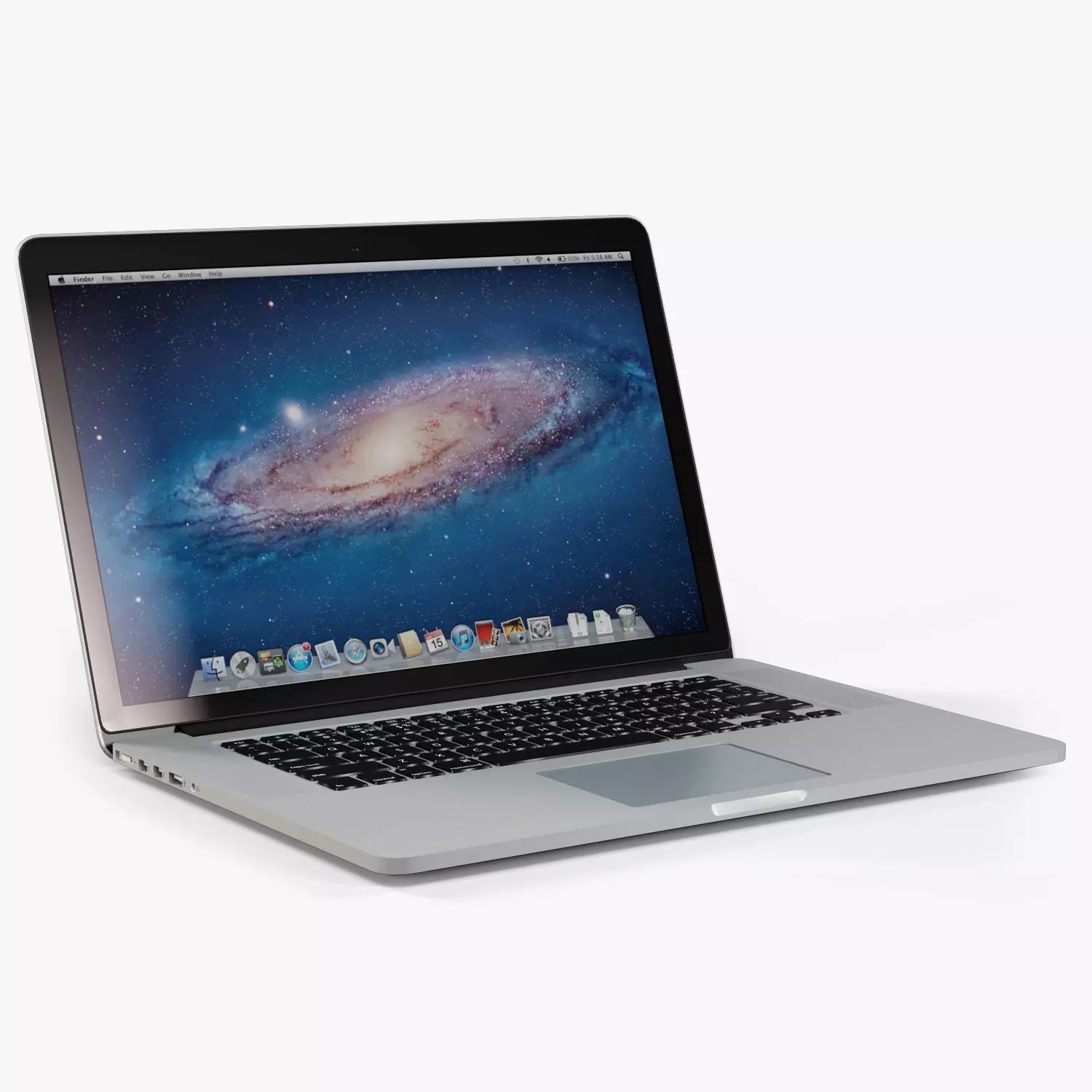 Apple MacBook Pro 15 Retina Low-poly 3D model_0
