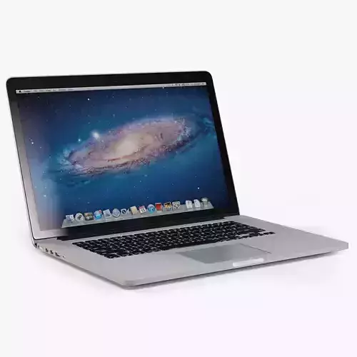 Apple MacBook Pro 15 Retina Low-poly 3D model
