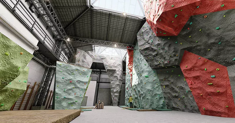 Climbing Wall 3D model