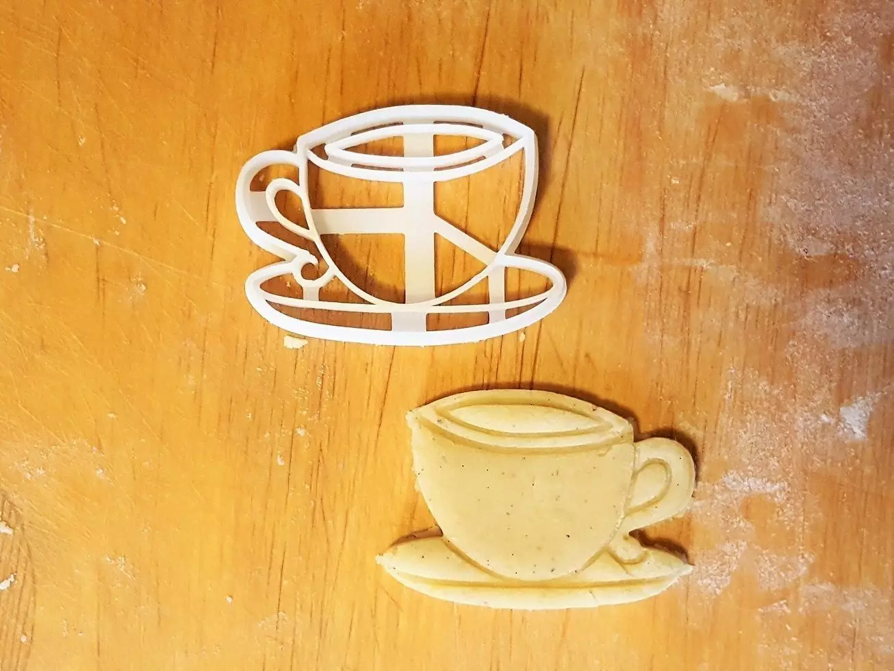 Cup cookie cutter 3D print model_0