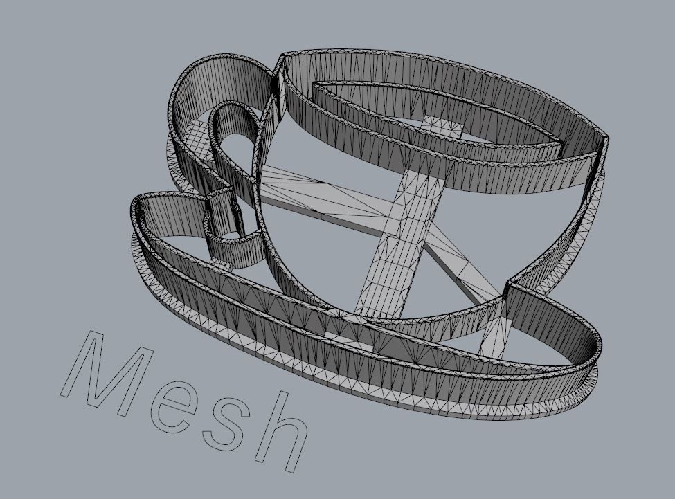 Cup cookie cutter 3D print model_3