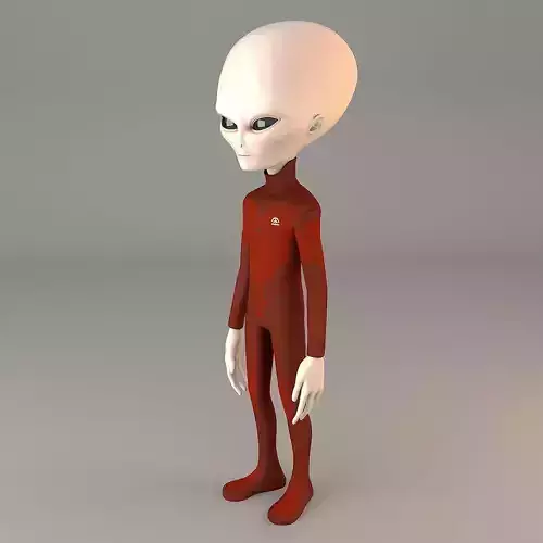 Grey Alien 3D model