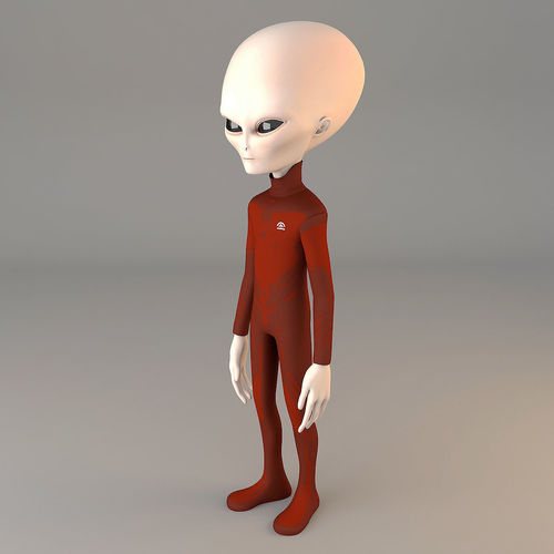 Grey Alien 3D model