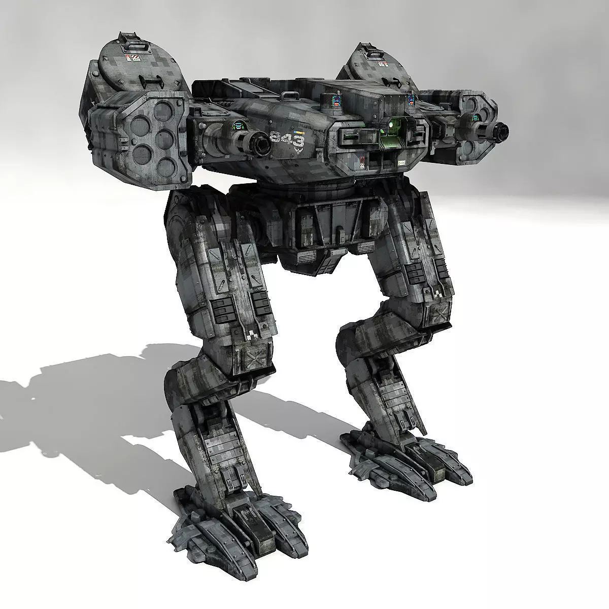 SF German Drohne 3D model
