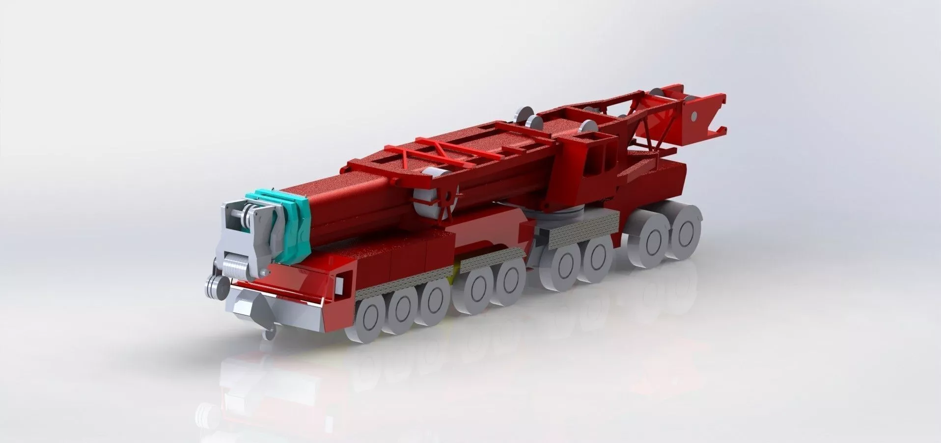 Crane toy Free 3D model