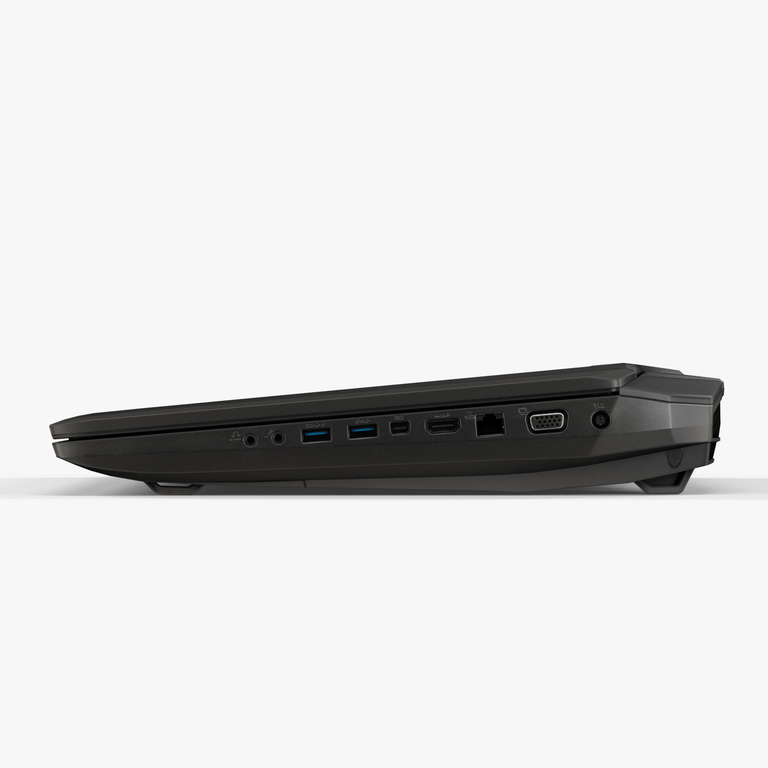 Asus ROG G750JH gaming laptop Low-poly 3D model_15