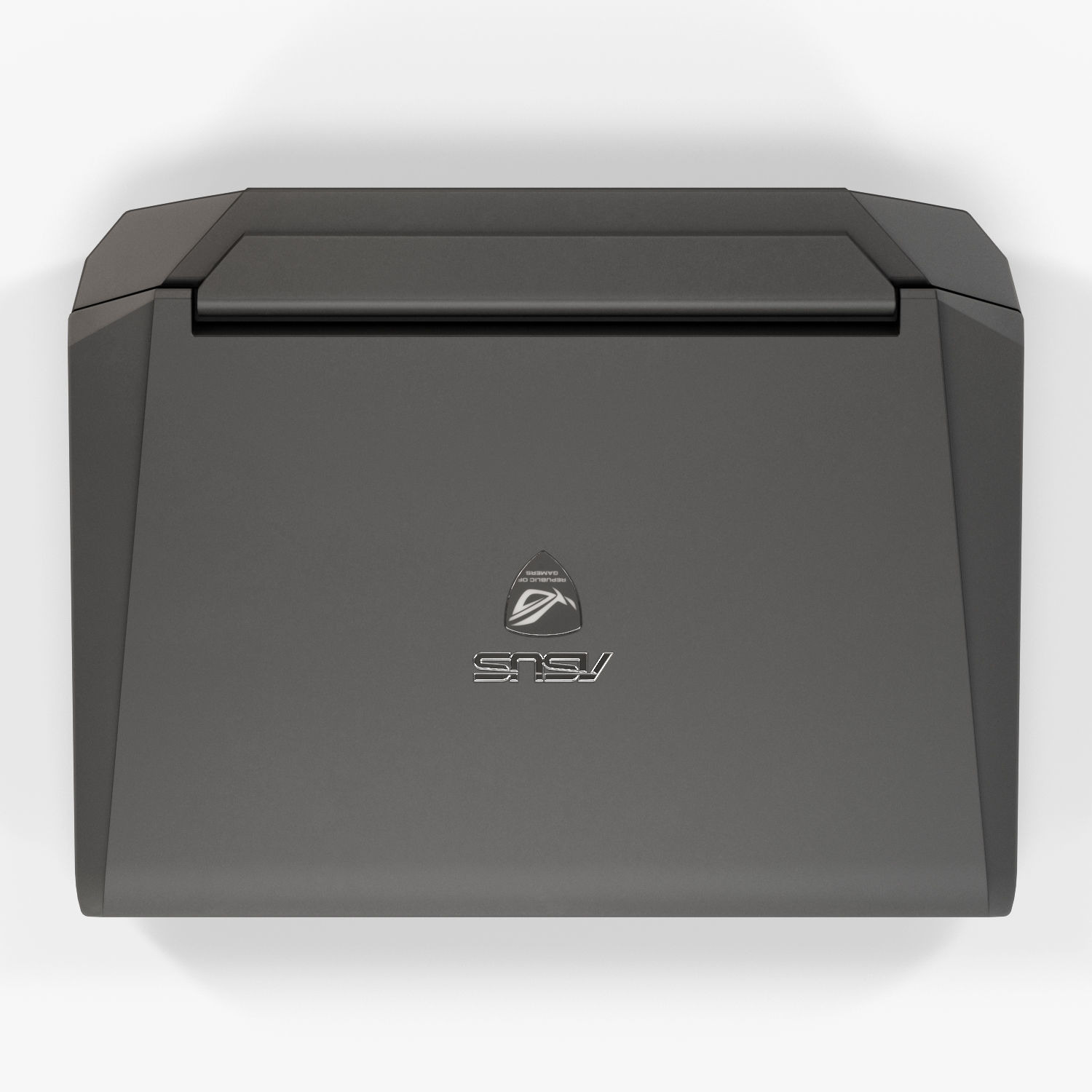 Asus ROG G750JH gaming laptop Low-poly 3D model_18