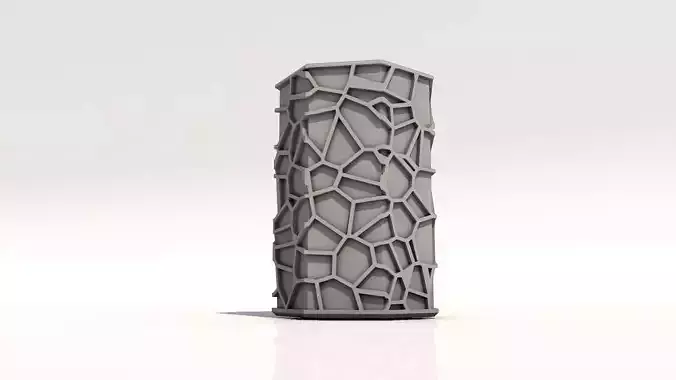 vaso voronoi v3 3d print