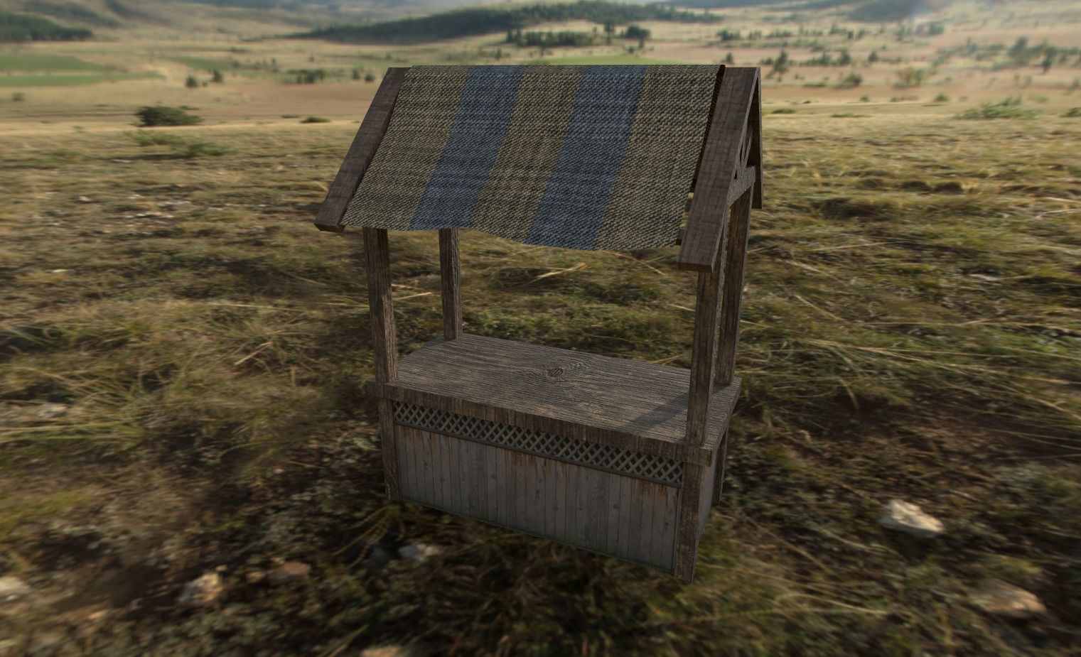 Medieval Town Kit  Low-poly 3D model_13