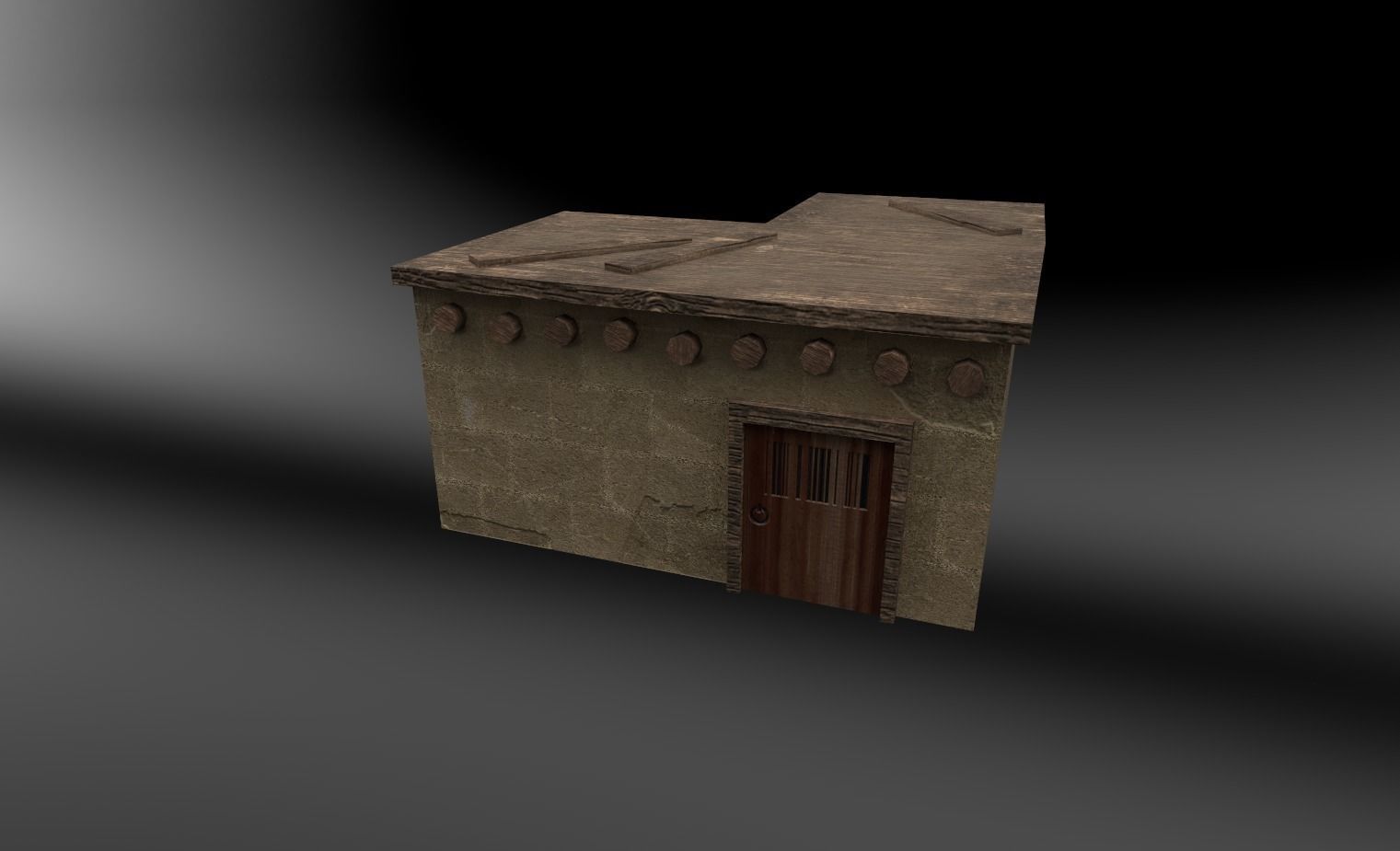 Medieval Town Kit  Low-poly 3D model_12