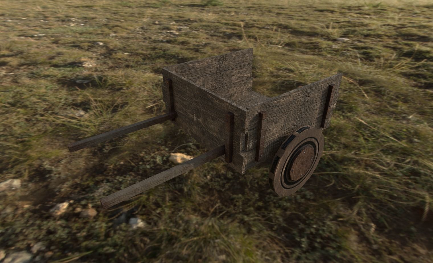 Medieval Town Kit  Low-poly 3D model_17