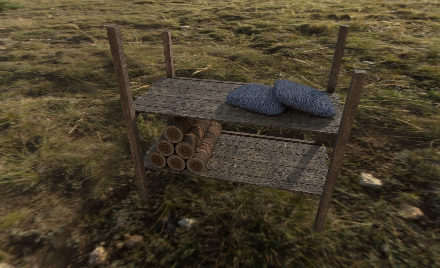 Medieval Town Kit  Low-poly 3D model_16