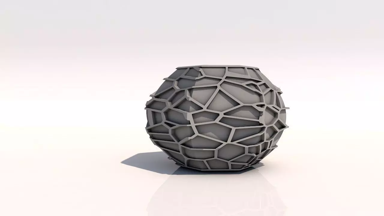 vaso voronoi v5 3d print 3D print model_0