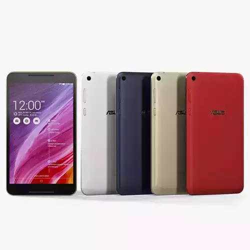 Asus Fonepad 8 FE380CG Low-poly 3D model
