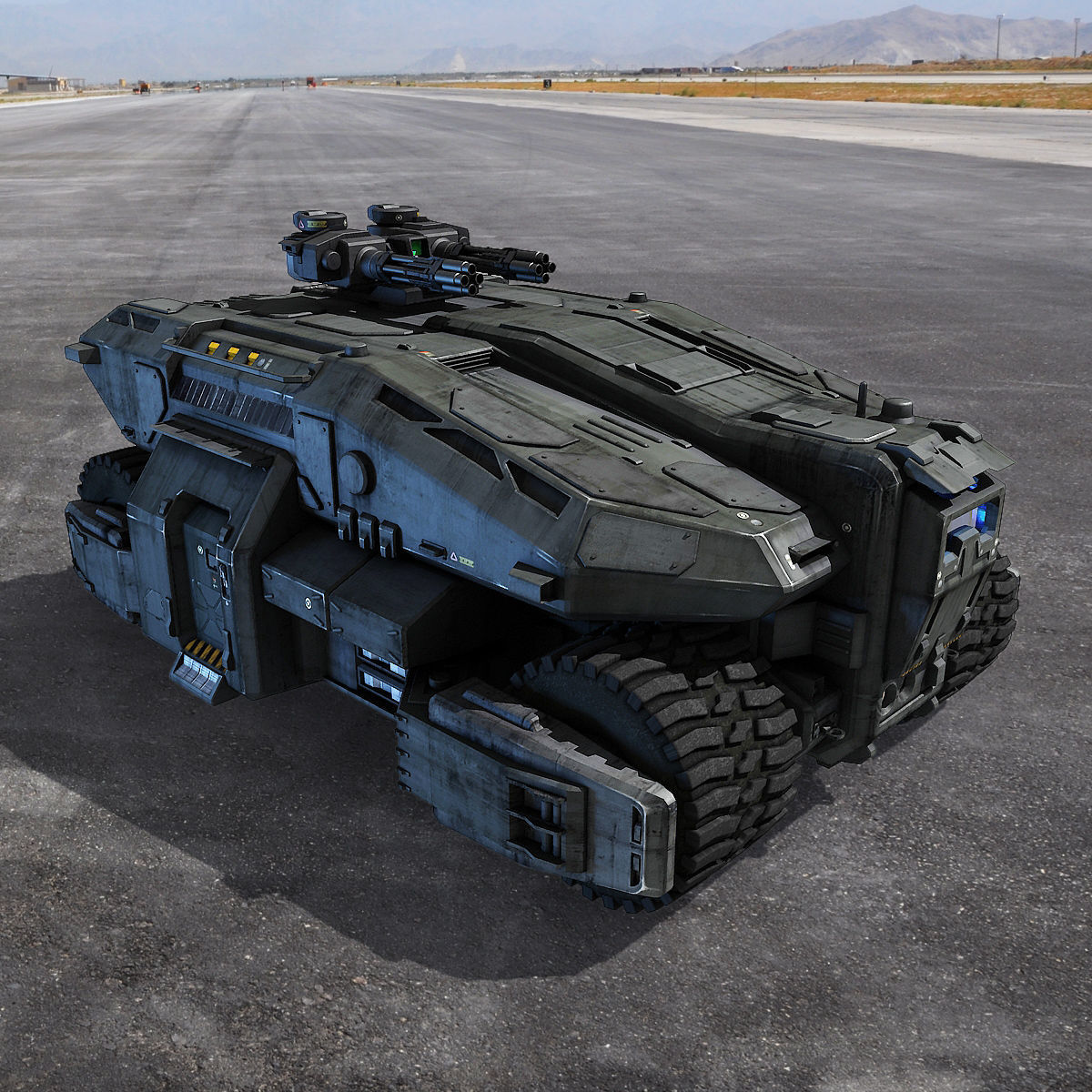 SF APC 3D model