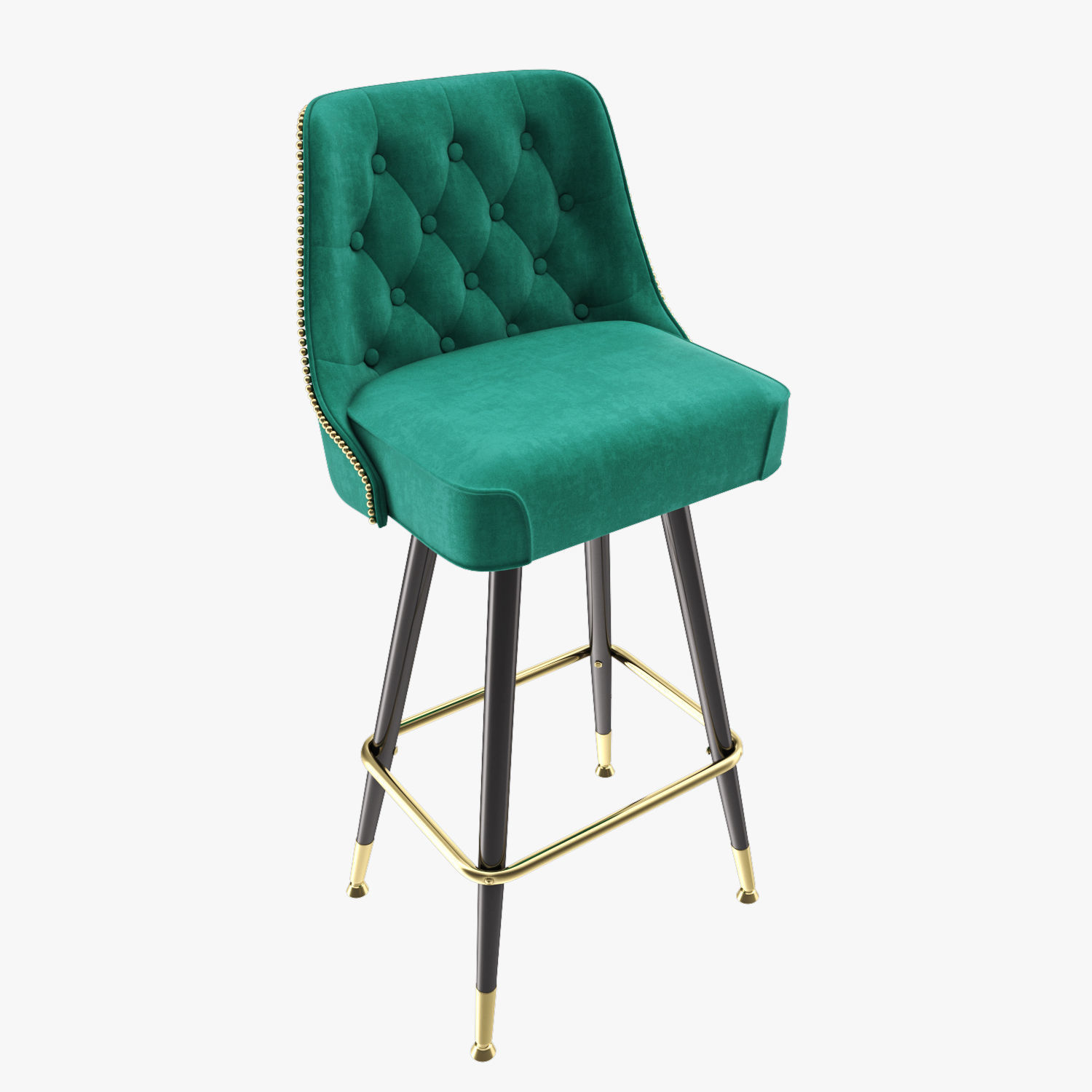 Bar Stool 3D model_12