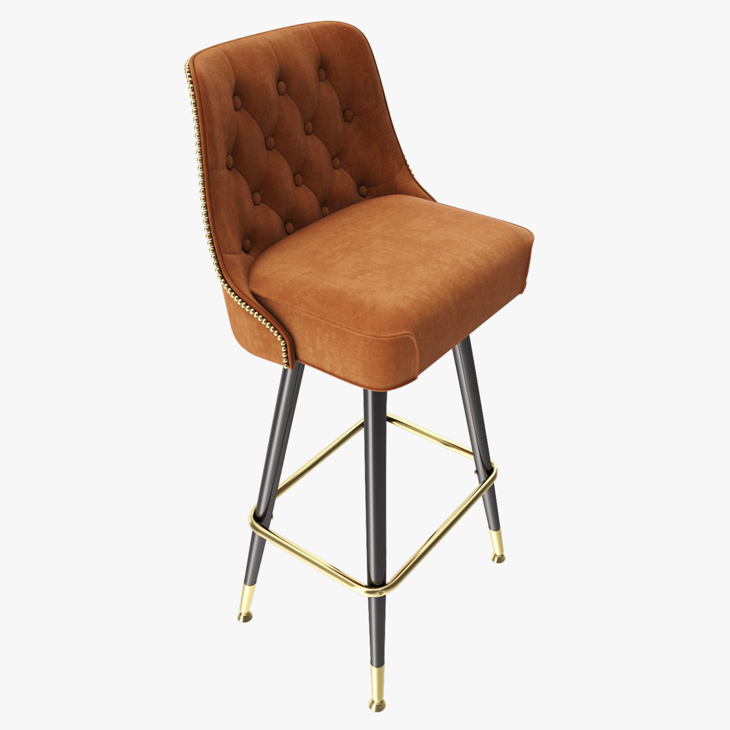 Bar Stool 3D model_8