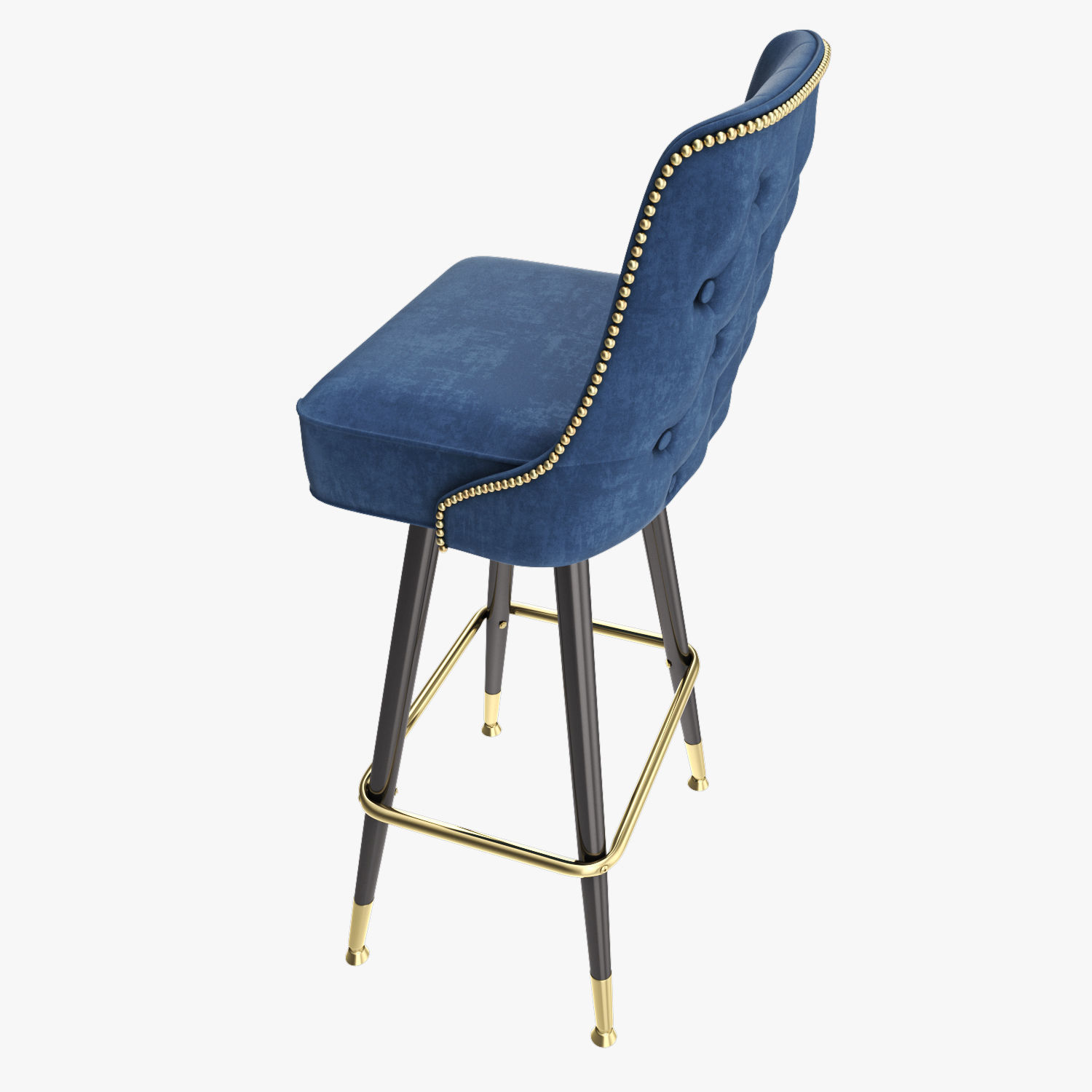 Bar Stool 3D model_4