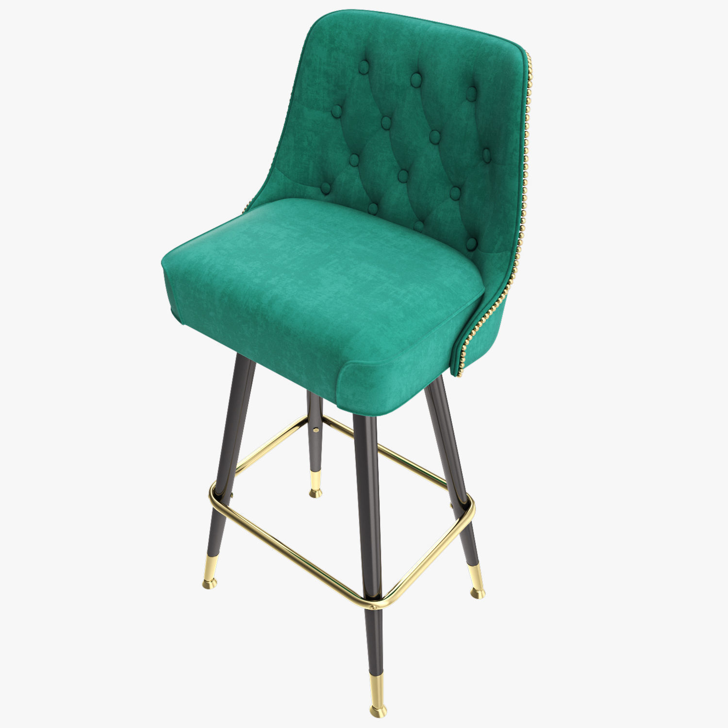 Bar Stool 3D model_16