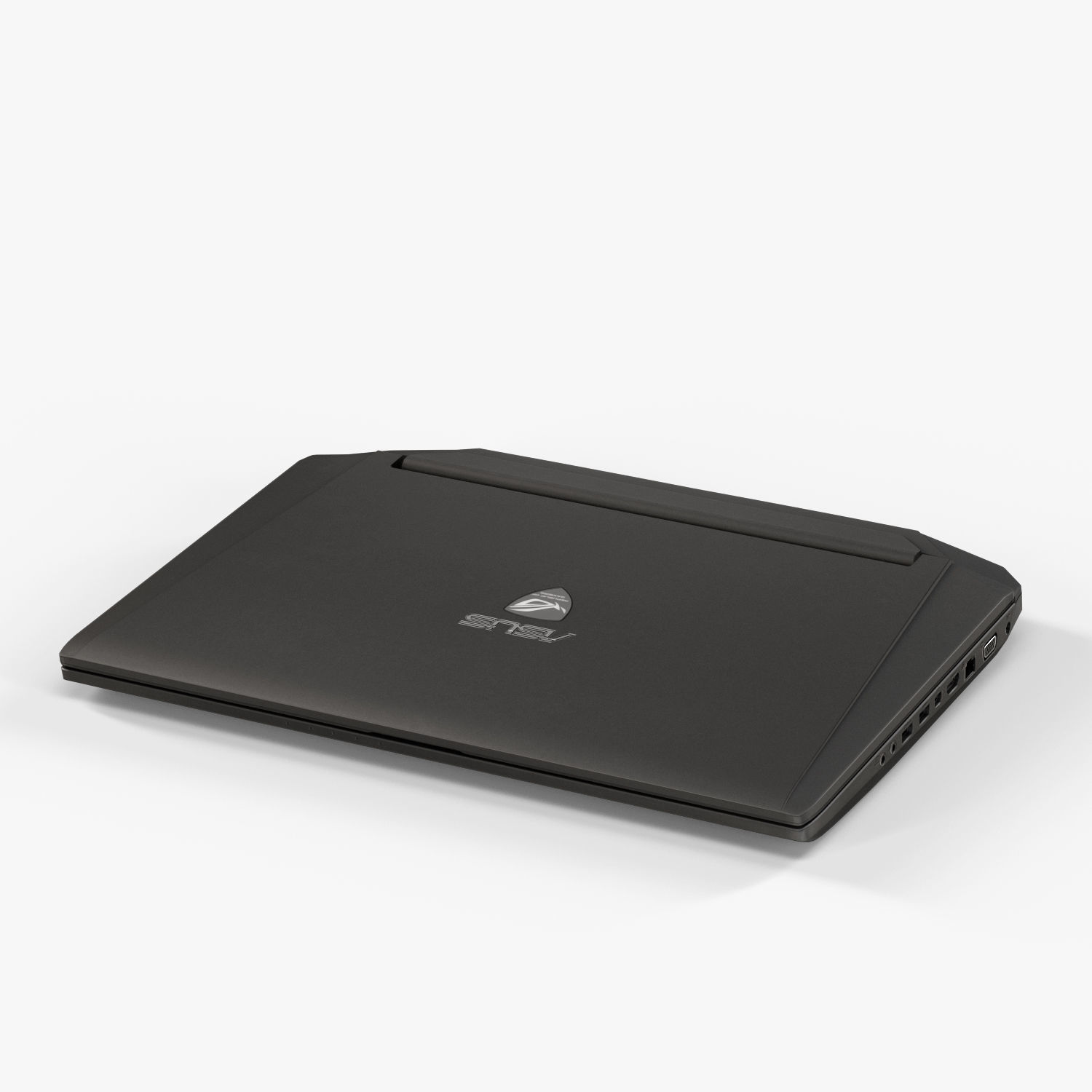 Asus ROG G750JX gaming laptop Low-poly 3D model_14