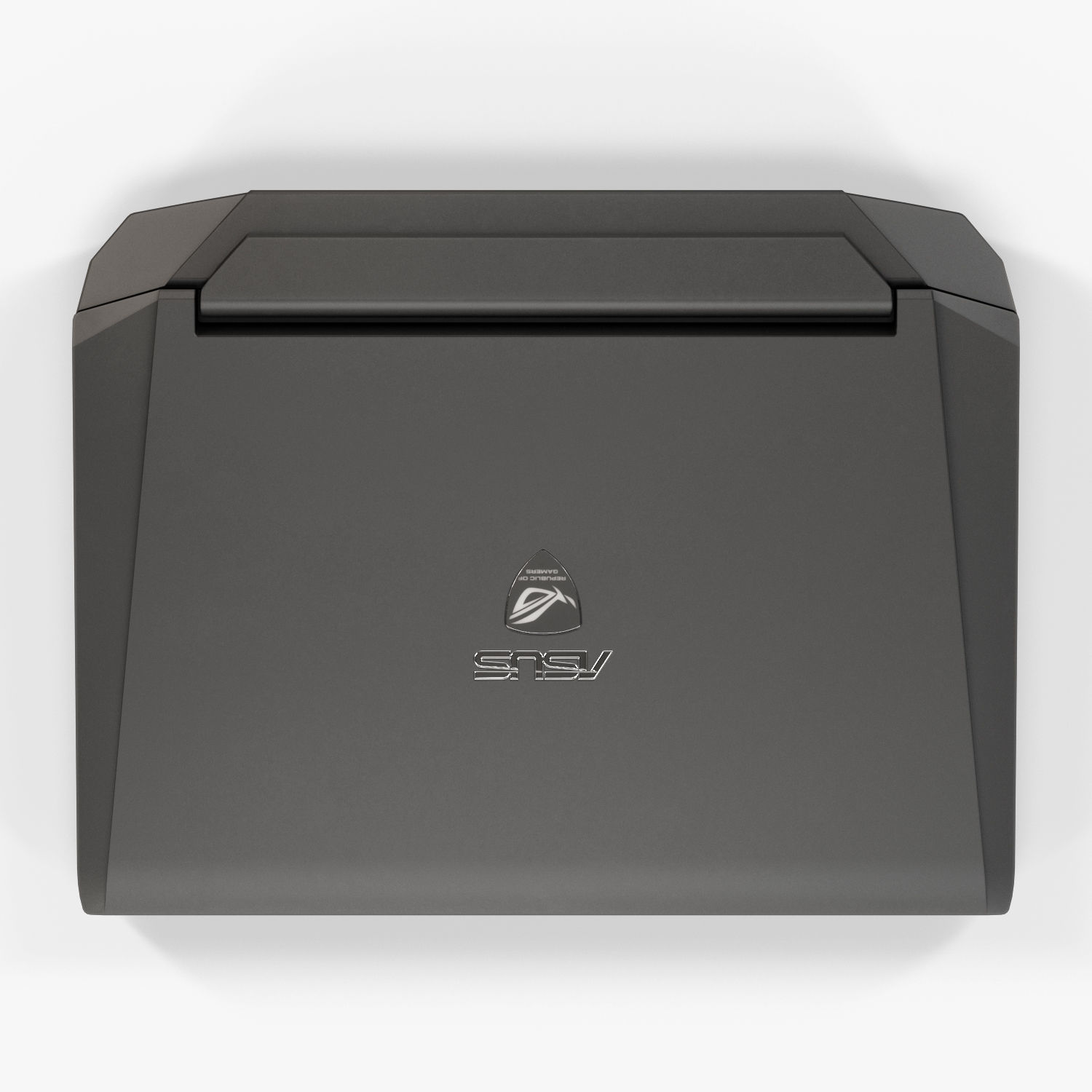 Asus ROG G750JX gaming laptop Low-poly 3D model_18