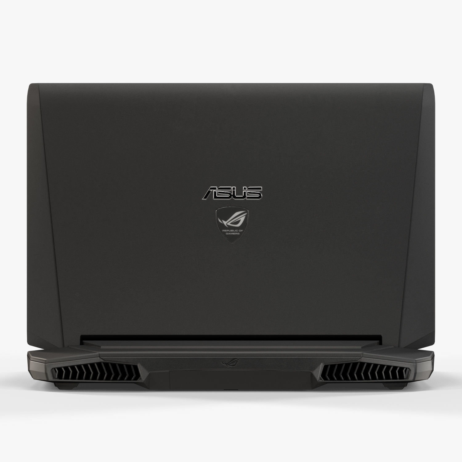 Asus ROG G750JX gaming laptop Low-poly 3D model_8