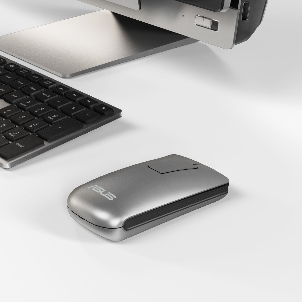 Asus Transformer AiO all-in-one PC Low-poly 3D model_7